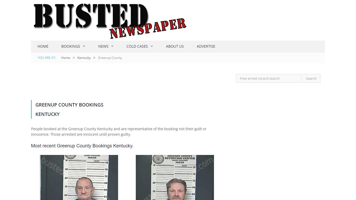 Greenup County, KY Mugshots - BUSTEDNEWSPAPER.COM