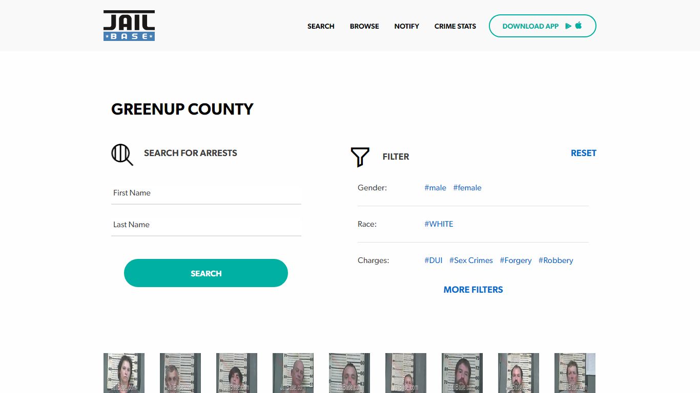 Greenup County Jail Inmate Search and Mugshots | JailBase